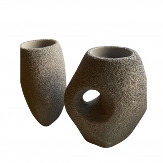 Concrete textured decor item