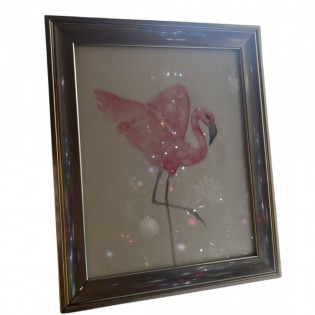 Flamingo picture frame 