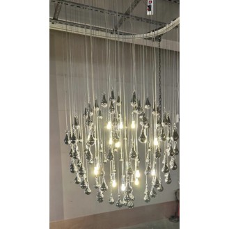 Statement chandelier 