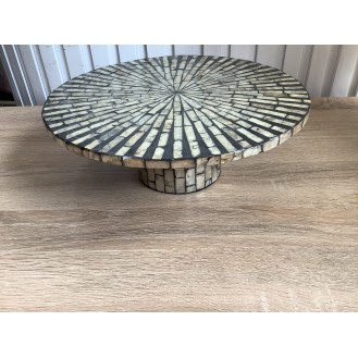 Unique Mosaic cake stand 