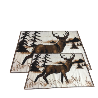 Animal print rug 